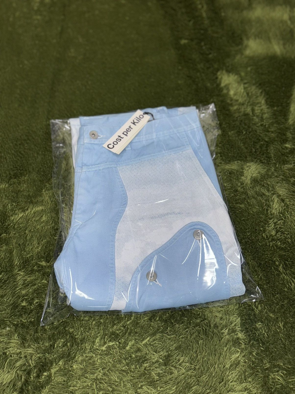 Japanese Brand [XL] Cost per Kilo Painter Pants Washed Snow Blue Size US 34 / EU 50 - 12 Thumbnail