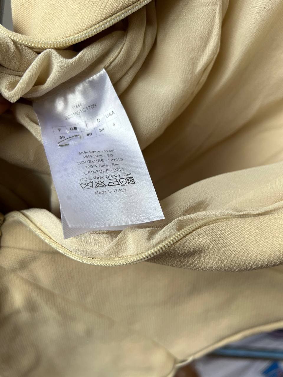 Grailed CHRISTIAN DIOR WOOL/SILK ASYMMETRICAL ARCHIVAL MID DRESS Us4 Size S / US 4 / IT 40 - 14 Thumbnail