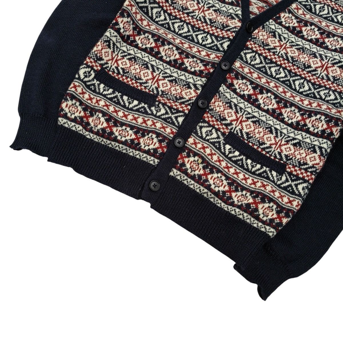 The Difference Vintage The Difference Rupert Patterned Knit Cardigan Button Size M / US 6-8 / IT 42-44 - 5 Thumbnail