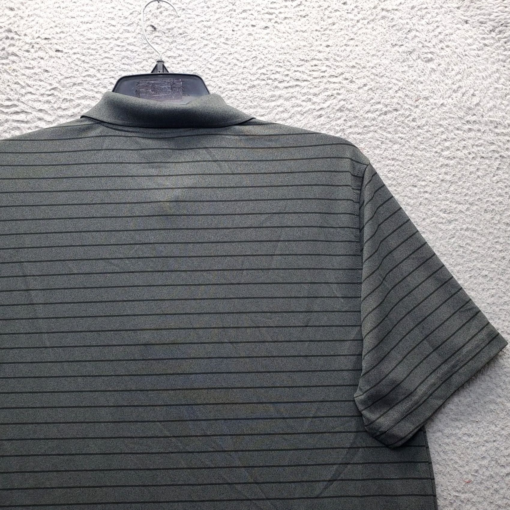 Tasso Elba Greg Norman Tasso Elba Play Dry Polo Shirt Mens L Striped Short Sleeve Multicolor Polo Shirt Size US L / EU 52-54 / 3 - 7 Thumbnail