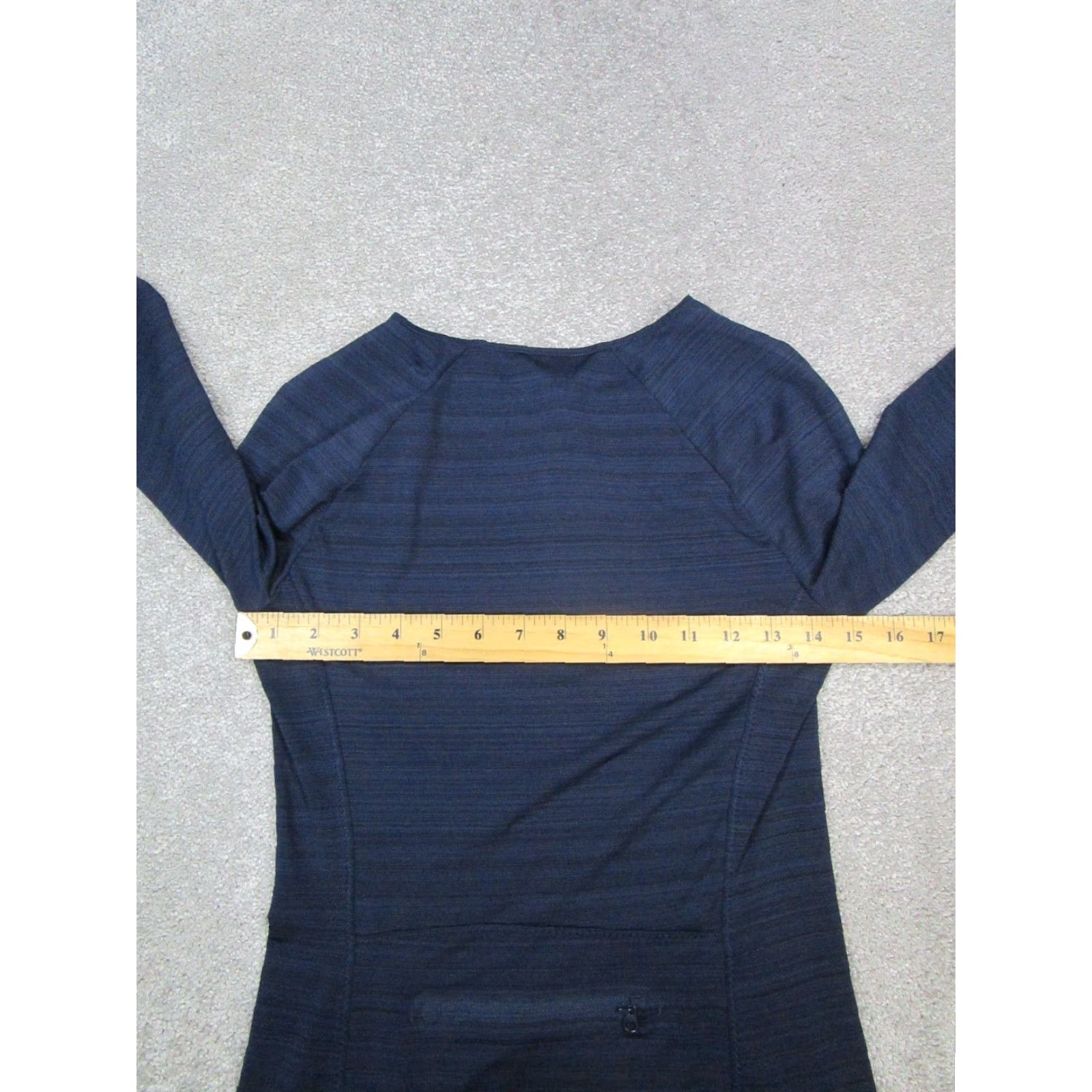 Athleta Athleta Womens XS Blue Running Half Zip Sweater Jacket - Athletic Activewear Size XS / US 0-2 / IT 36-38 - 5 Thumbnail