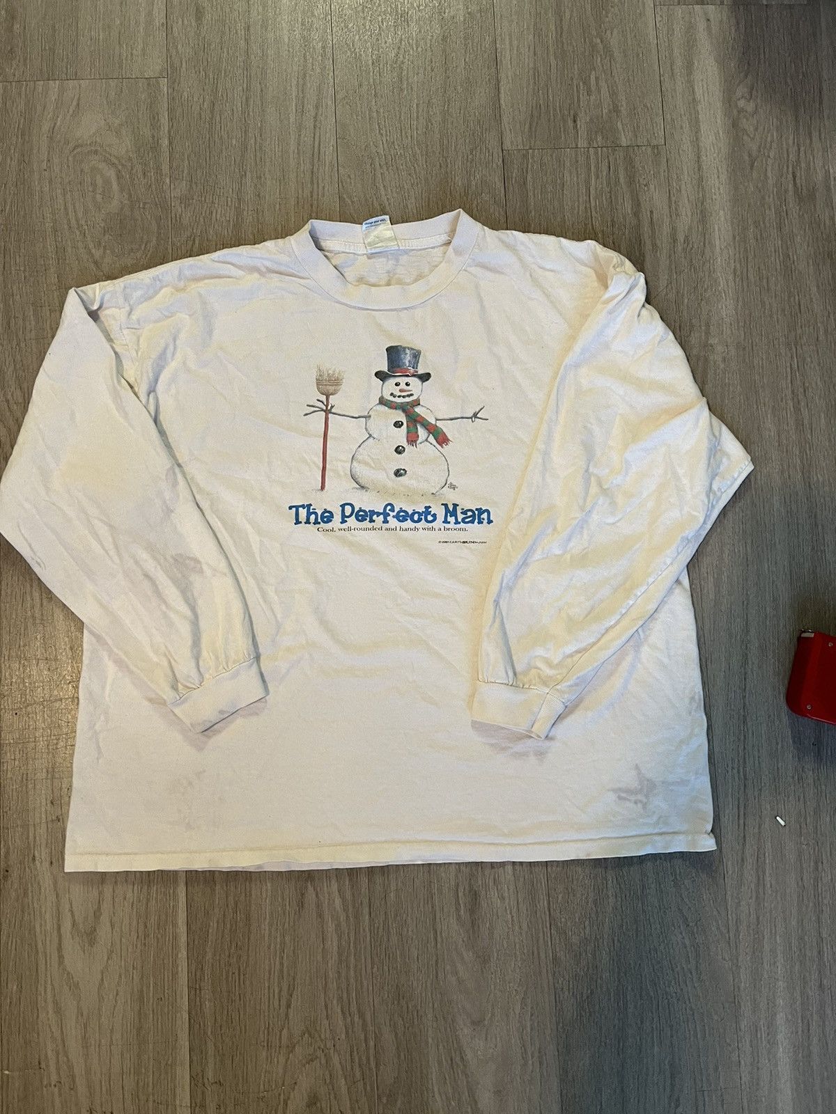 Delta × Vintage Vintage Y2K snowman shirt Size US XL / EU 56 / 4 - 1 Thumbnail