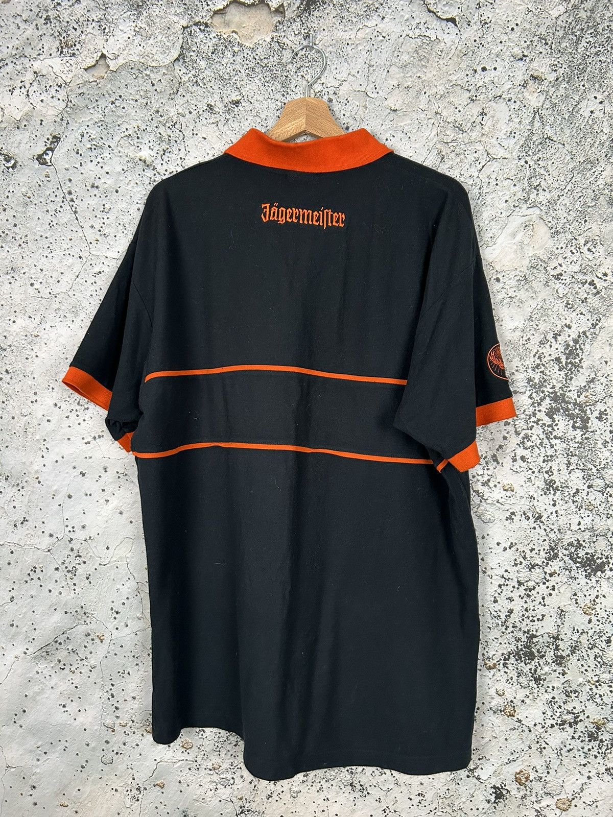 Vintage Vintage Jagermeister Promo Polo Shirt Streetwear Retro Size US XL / EU 56 / 4 - 4 Thumbnail