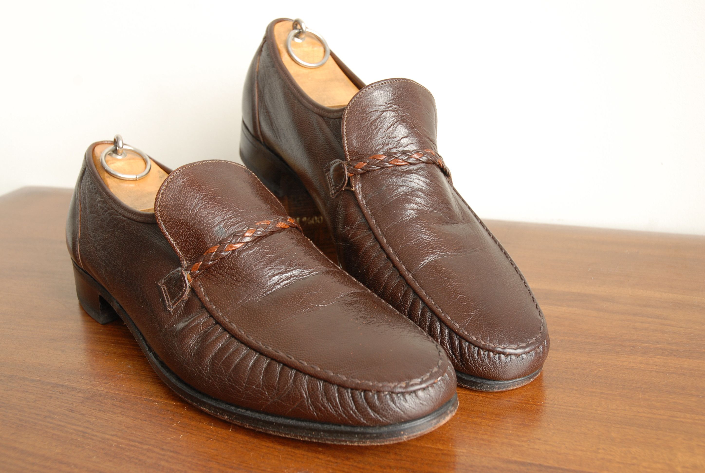 Florsheim × John McHale Brown soft leather loafer Size US 11.5 / EU 44-45 - 1 Thumbnail