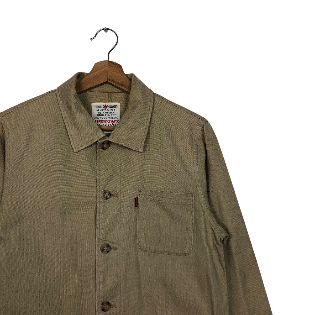 Japanese Brand × Vintage 📌Vintage Chore Worker Jacket Person's Cargo Issey Miyake Size US M / EU 48-50 / 2 - 7 Thumbnail