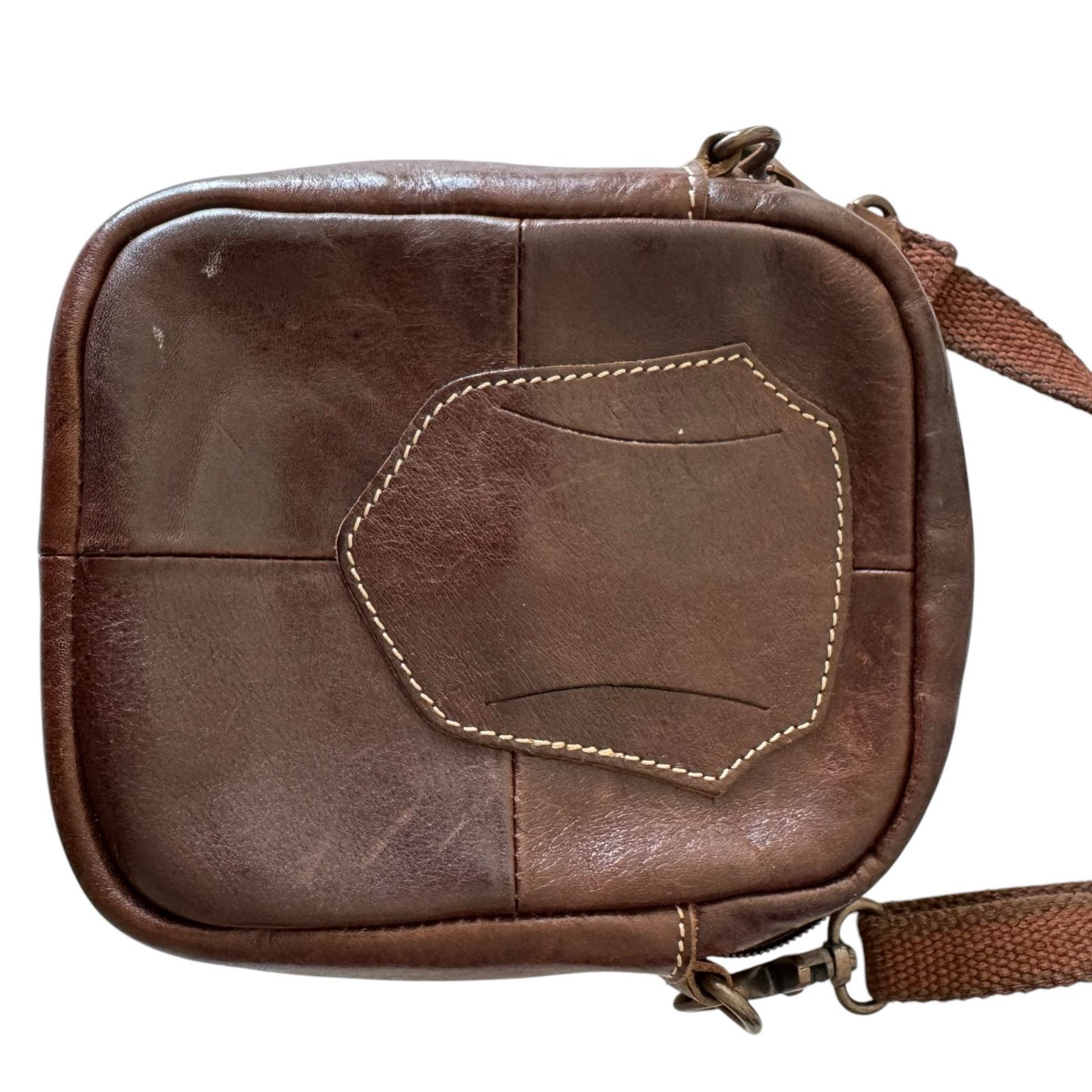 Other CPS Leather Mini Crossbody Convertible Belt Bag Purse Brown Size ONE SIZE - 5 Thumbnail