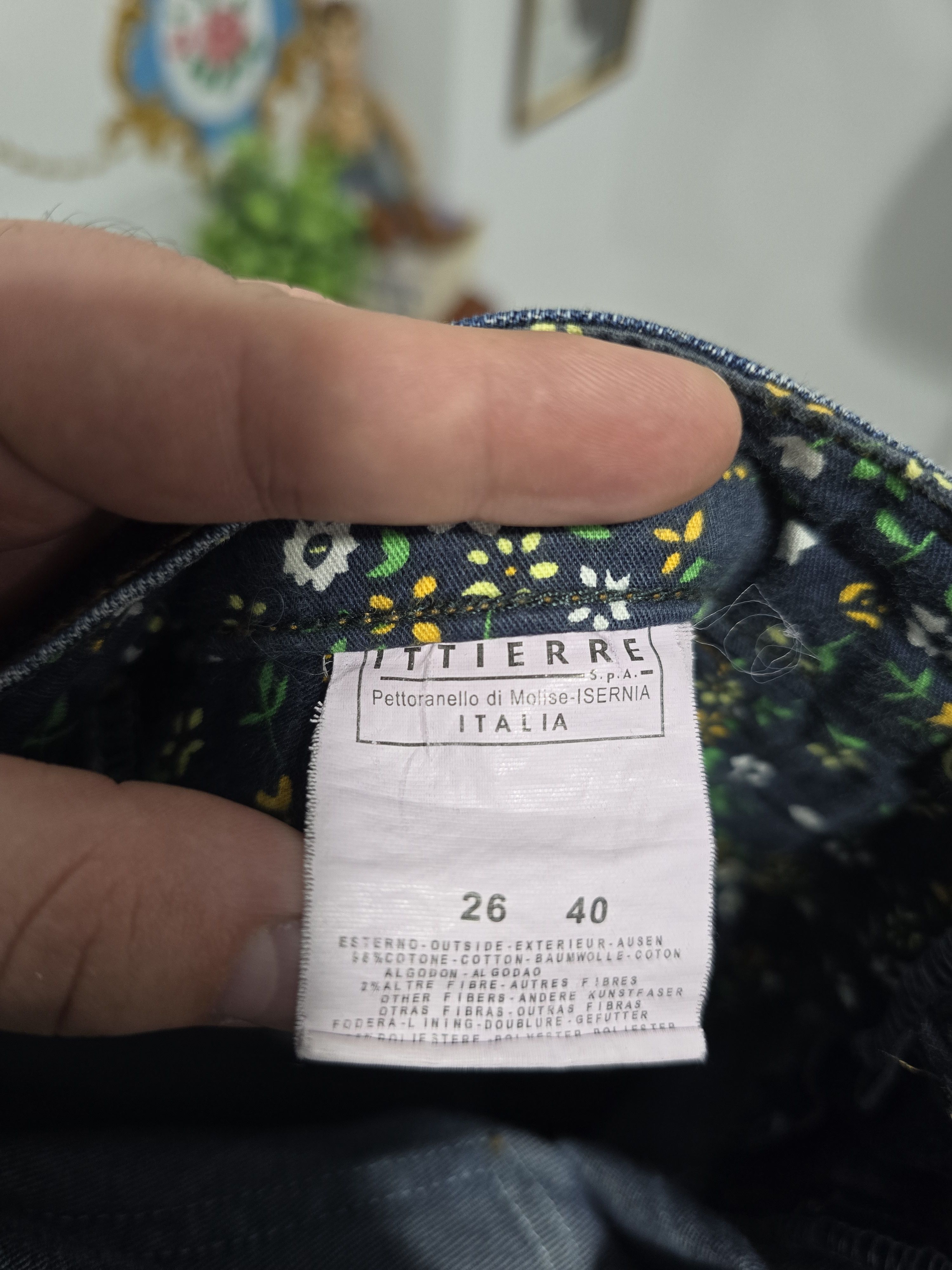 Dolce & Gabbana × Vintage DOLCE & GABBANA jeans women VINTAGE Size 26" / US 2 / IT 38 - 9 Thumbnail