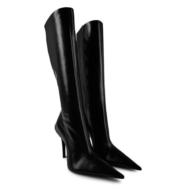 Balenciaga o1g2r1mq0924 Witch Boots in Black Size US 9 / IT 39 - 5 Thumbnail