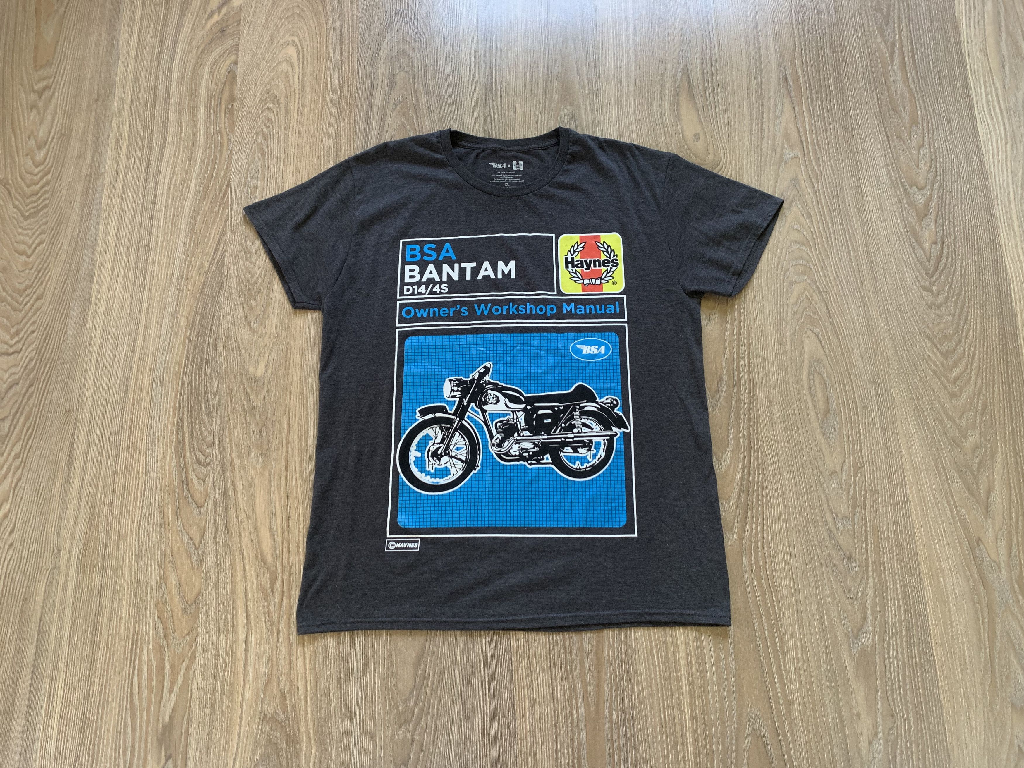 Other BSA Bantam Haynes Motorcycle Owners Manual T-Shirt Size US XL / EU 56 / 4 - 1 Thumbnail