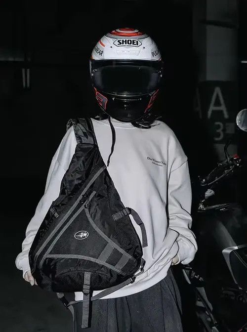 VIBE Streetwear Motorcycle Waterproof Crossbody Bag Backpack Size ONE SIZE - 1 Thumbnail