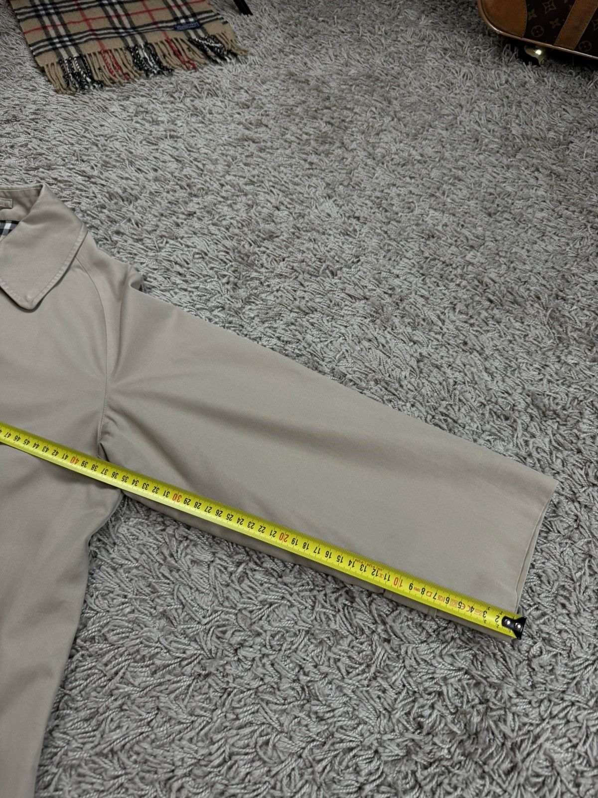 Burberry × Vintage Vintage trench coat Burberry original luxury streetwear item Size M / US 6-8 / IT 42-44 - 8 Thumbnail