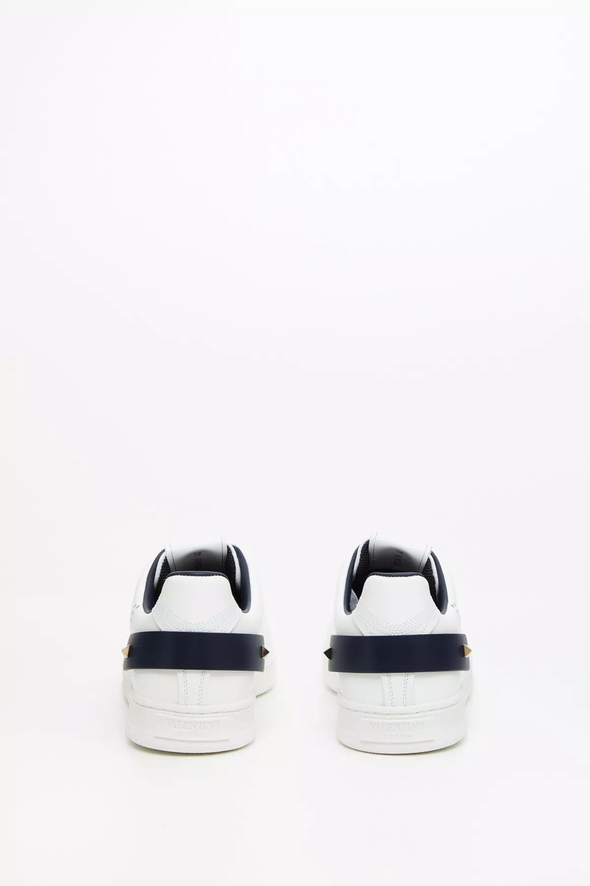 Valentino oc11z0725 Backnet Calfskin Sneaker in White Size US 11.5 / EU 44-45 - 3 Thumbnail
