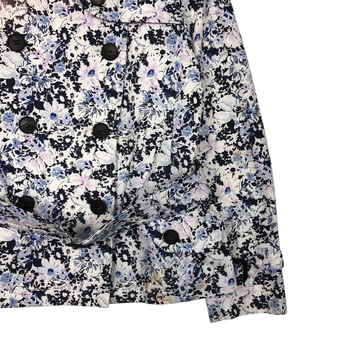 Burberry 🔥VINTAGE CHORE JACKET BURBERRY LONDON FLORAL FULL PRINT Size US S / EU 44-46 / 1 - 7 Thumbnail