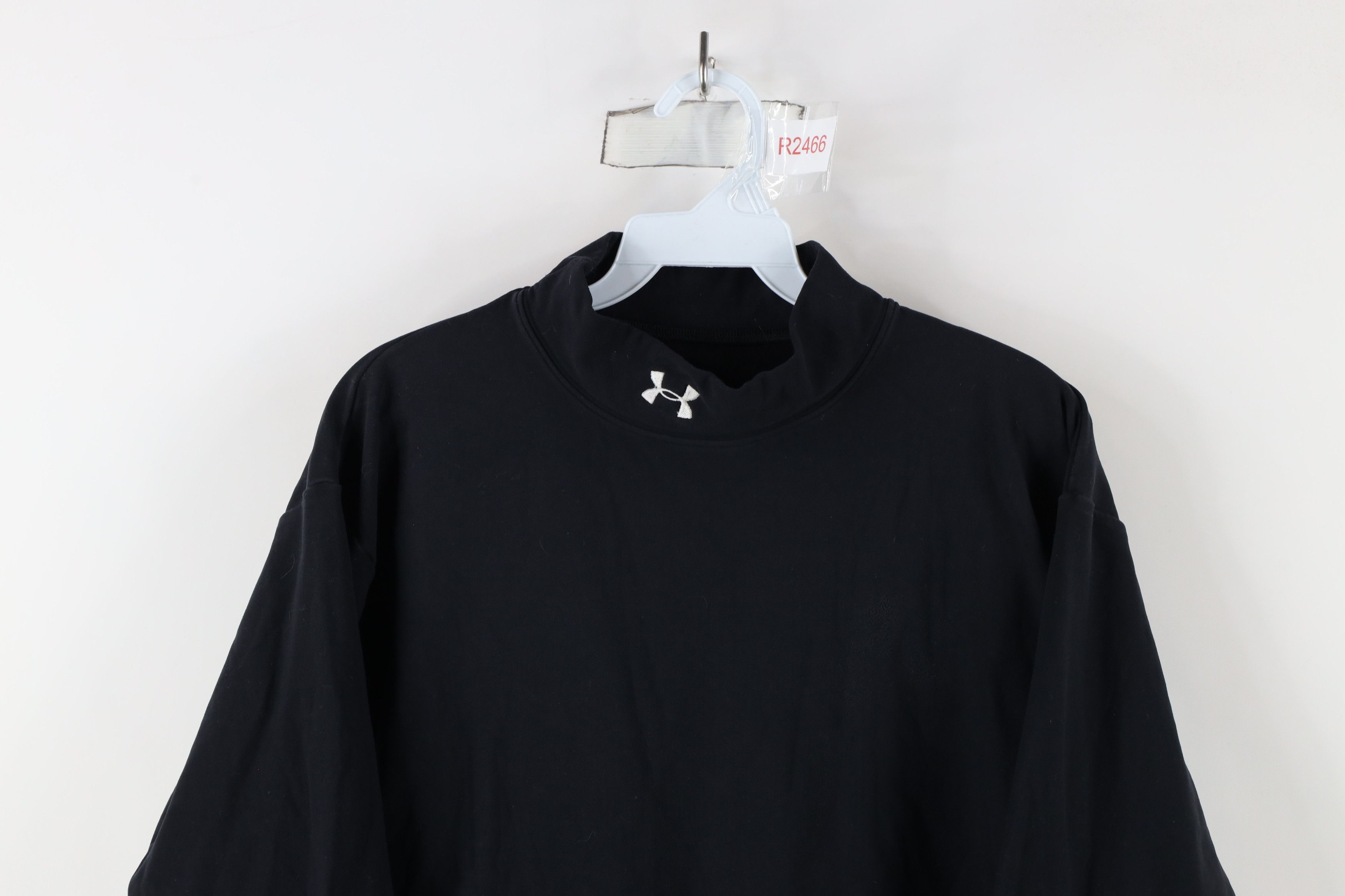 Under Armour × Vintage Under Armour ColdGear Compression Mock Neck T-Shirt Size US XXL / EU 58 / 5 - 2 Thumbnail