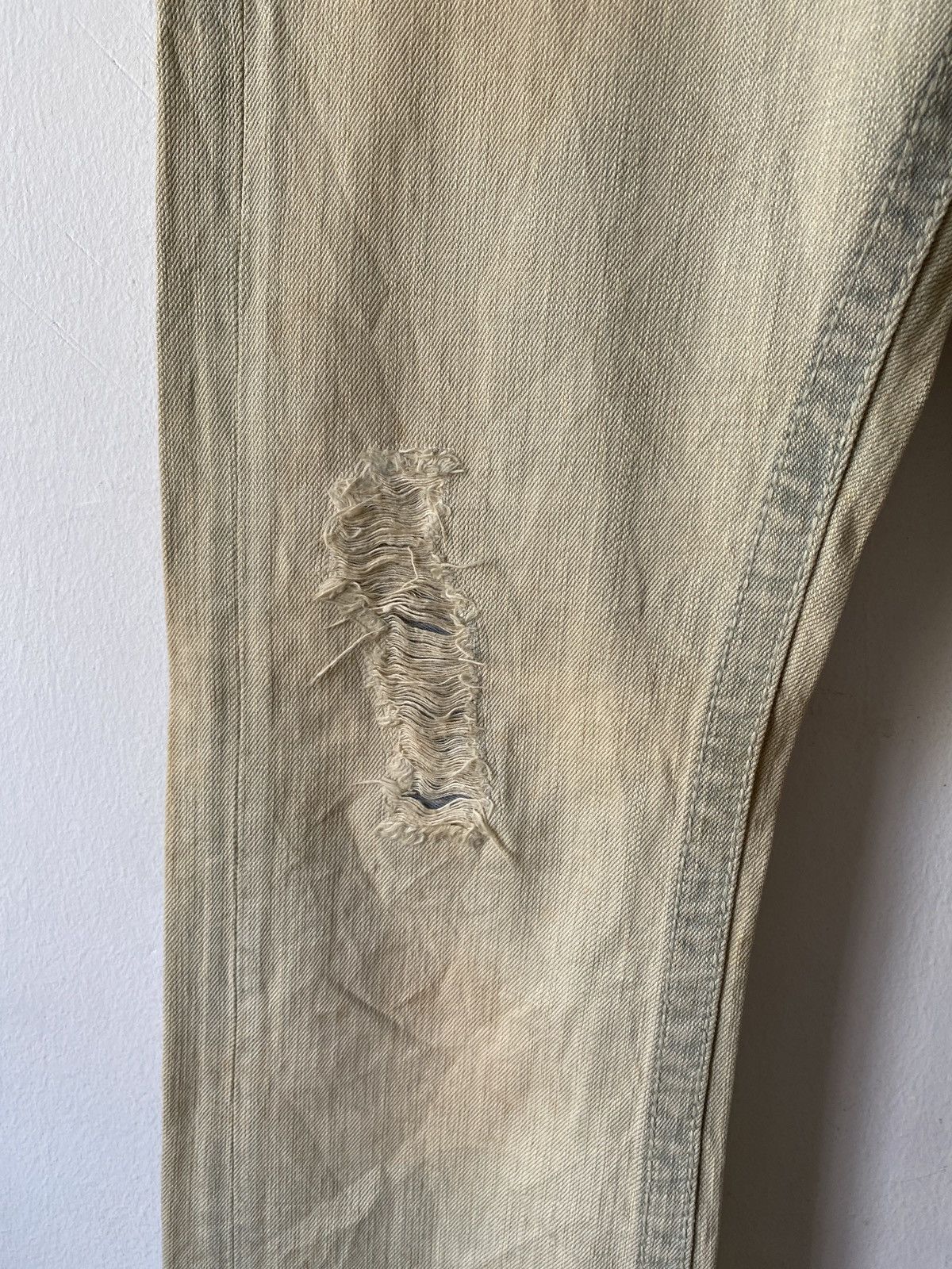 Army Of Me Japanese Brand Army Of No Distressed Denim Size US 30 / EU 46 - 6 Thumbnail