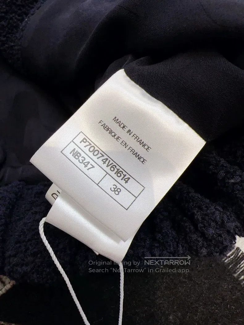 Chanel Chanel 21P dark blue colourful rolled edge two-pocket lant Size XS / US 0-2 / IT 36-38 - 7 Thumbnail