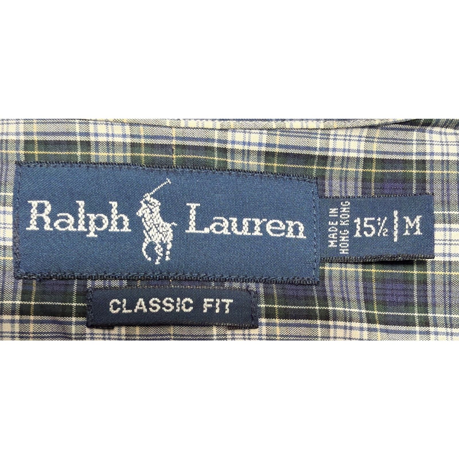 Polo Ralph Lauren Polo Ralph Lauren Mens Plaid Classic Fit Poplin Shirt Size US L / EU 52-54 / 3 - 7 Thumbnail