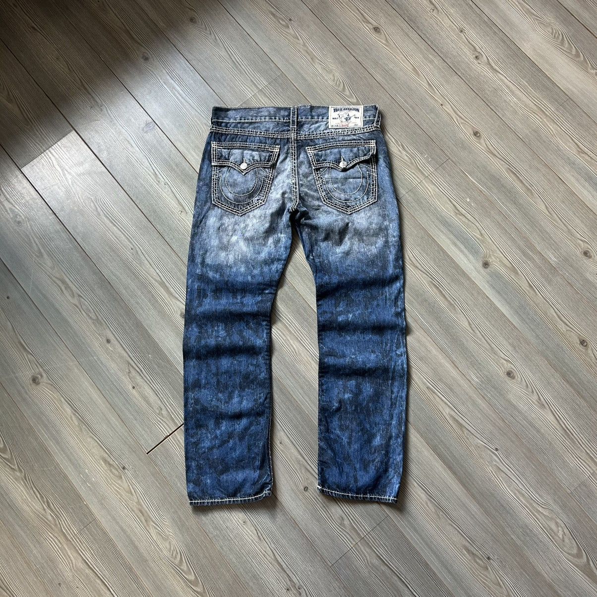 True Religion Y2K True Religion Acid Big T Jeans Size US 36 / EU 52 - 9 Thumbnail