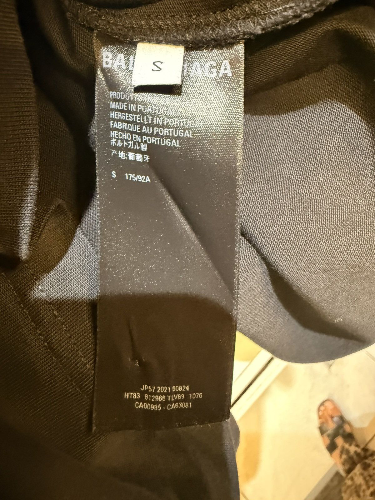 Balenciaga BALENCIAGA OVERSIZED UNIVERSITY SHIRT Size US S / EU 44-46 / 1 - 3 Thumbnail