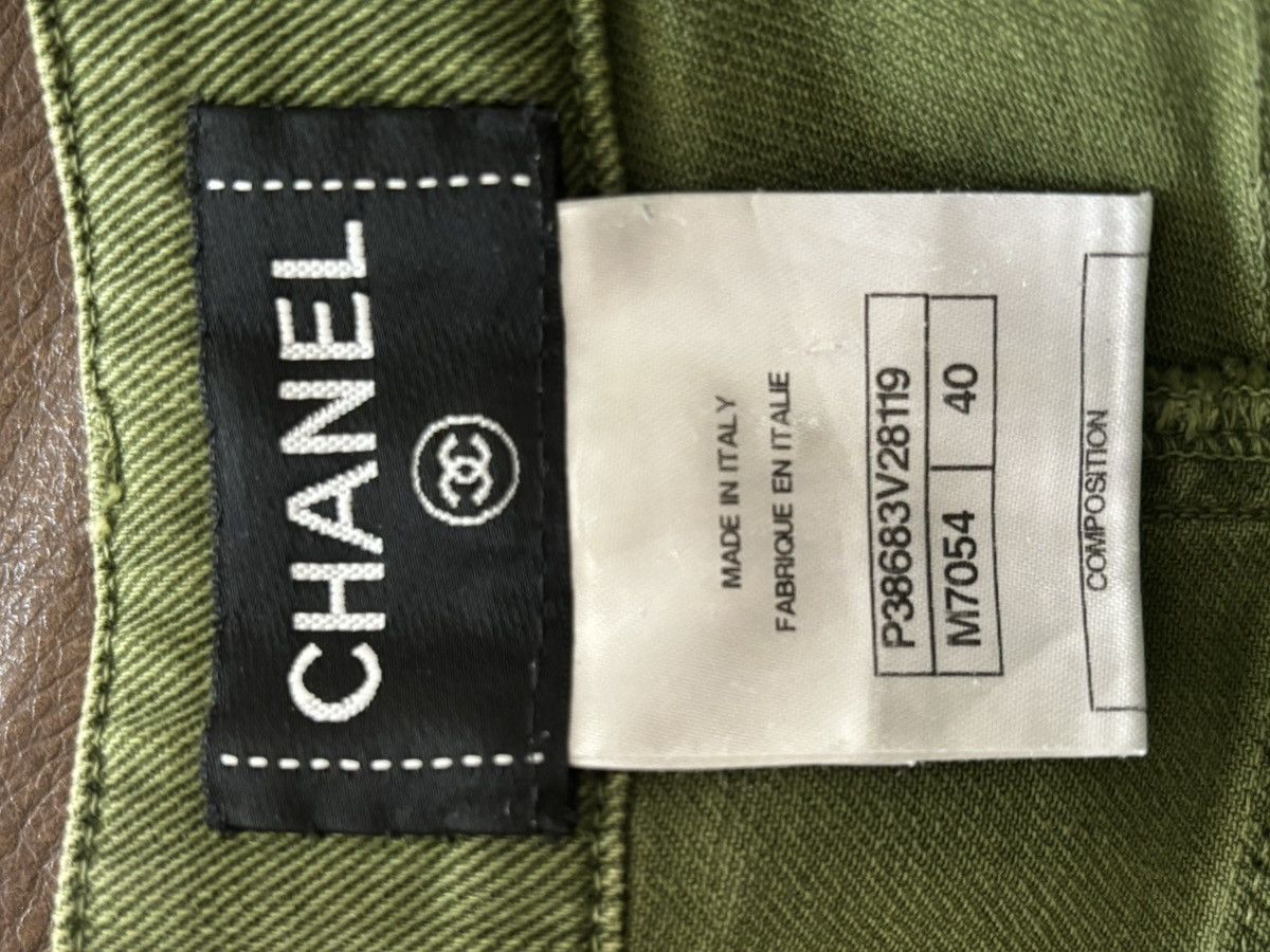 Chanel Chanel Waxed Pre-Fall 2010 Métiers d'Art Runway Denim Size US 31 - 6 Thumbnail