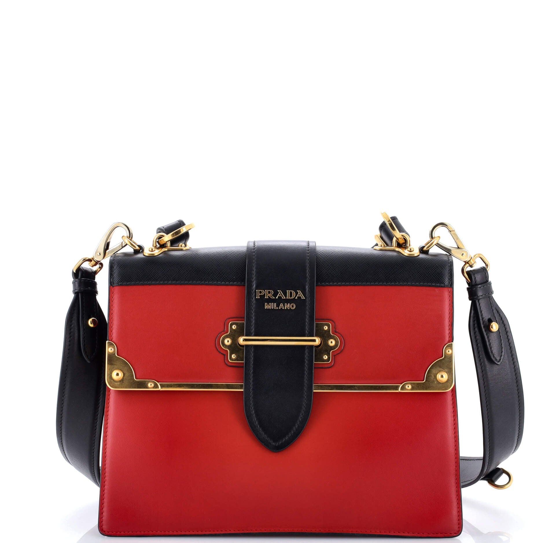 Prada Cahier Convertible Shoulder Bag Size ONE SIZE - 1 Thumbnail