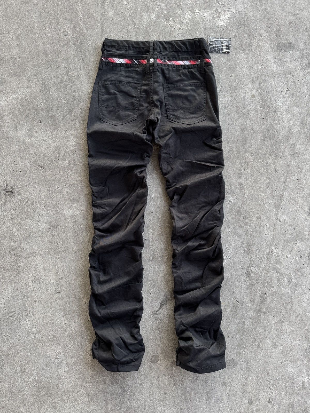 Japanese Brand 🔥Rare Gang Buster Double Waist Washed Belt Size US 29 - 9 Thumbnail