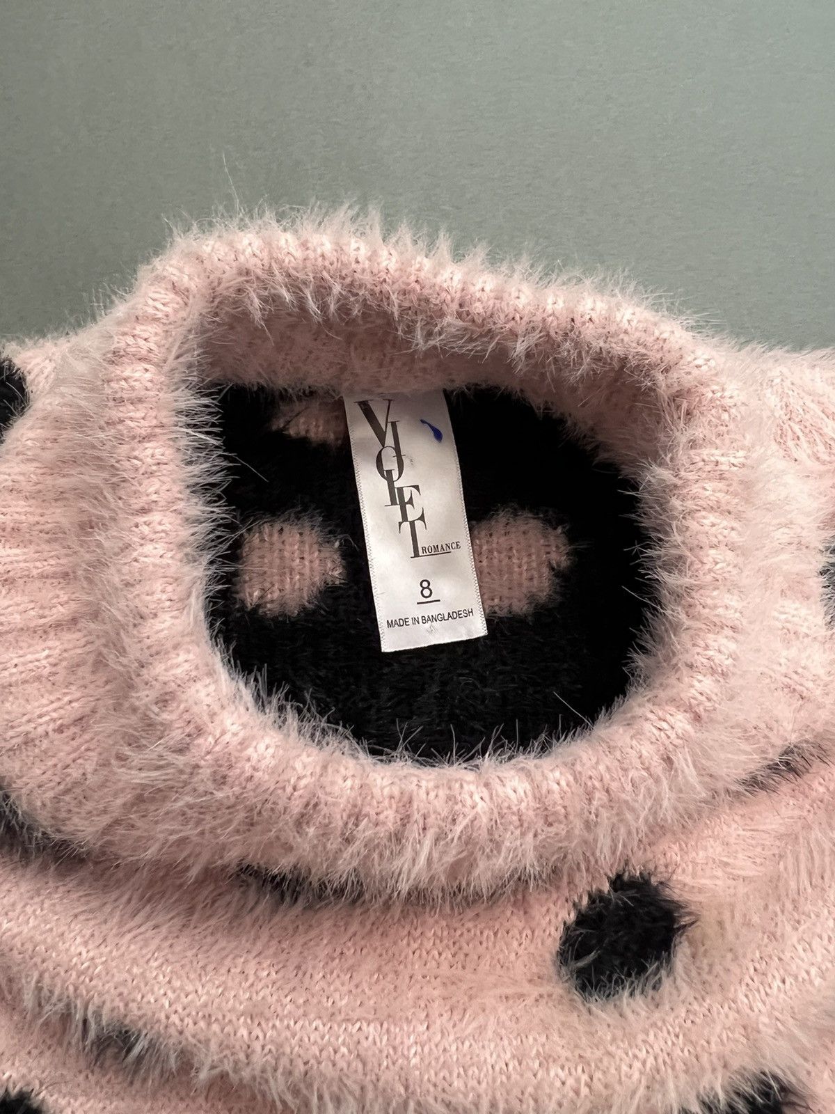Other Pink & Black Polkadot Sweater Size M / US 6-8 / IT 42-44 - 5 Thumbnail