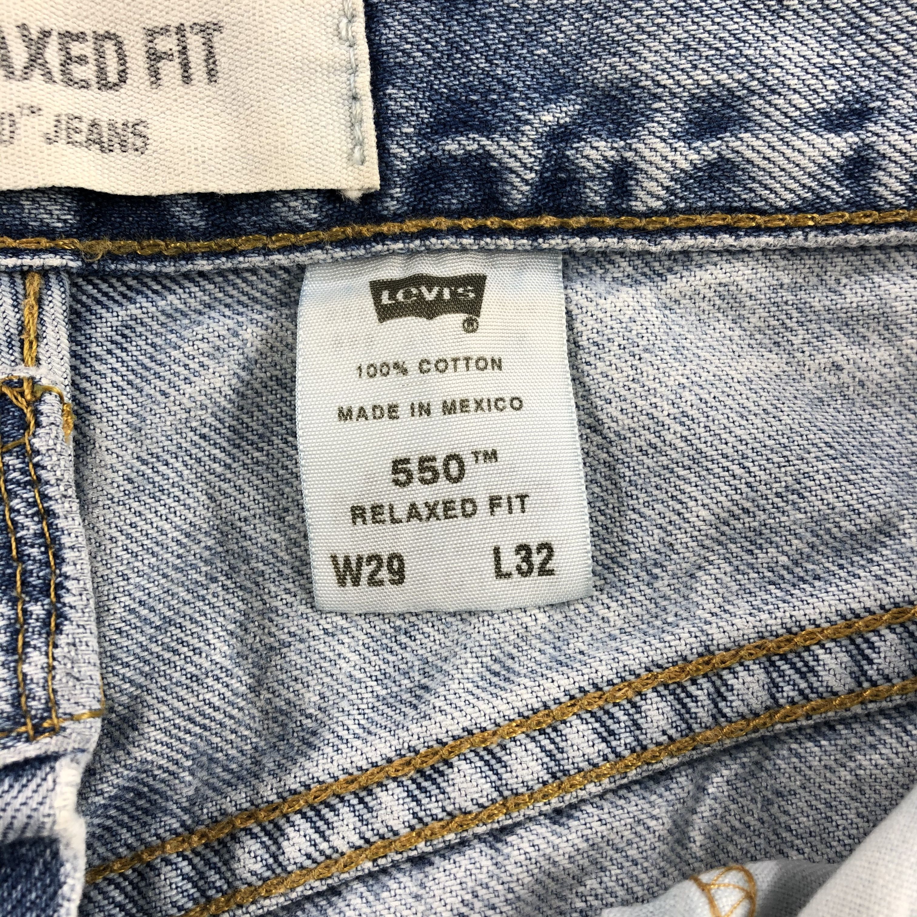 Levi's Vintage Levis 550 Jeans-JM1250 Size US 29 - 10 Thumbnail