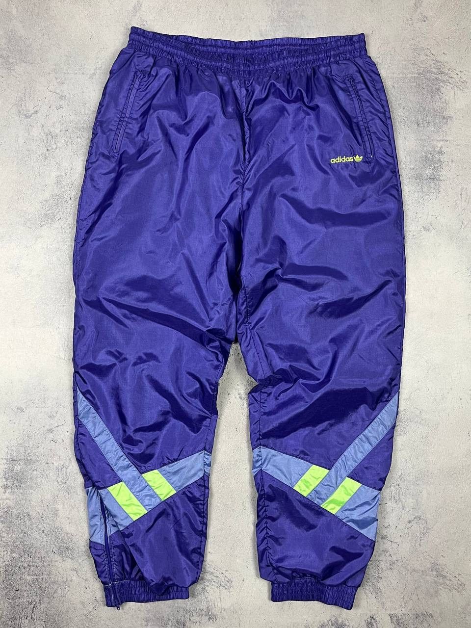 Adidas × Vintage Adidas vintage y2k nylon track suit jacket + pants 00’s Size US L / EU 52-54 / 3 - 2 Thumbnail