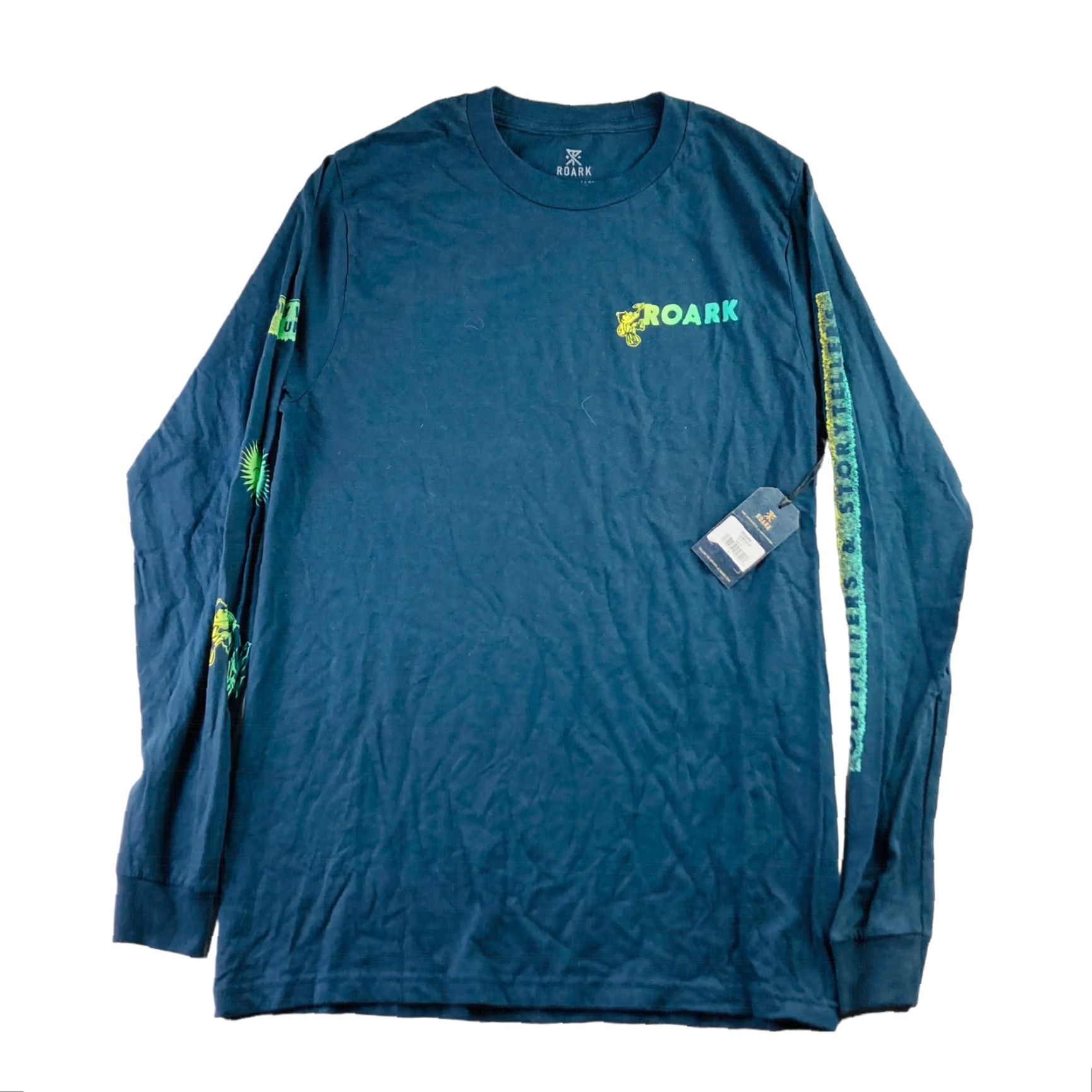Roark Men's Roark Long Sleeve Navy Blue Graphic T-Shirt Size Small User: Men's Roark Long Sleeve Navy Blue Graphic T-Shirt Size Small Size US S / EU 44-46 / 1 - 3 Thumbnail