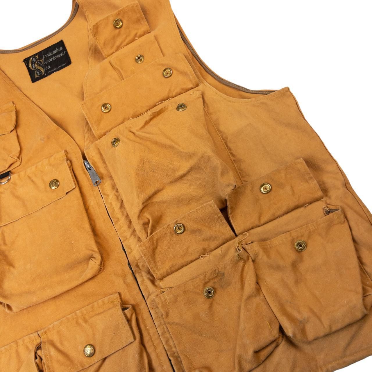 Columbia Vintage Columbia Cargo Vest Size L Size US L / EU 52-54 / 3 - 6 Thumbnail