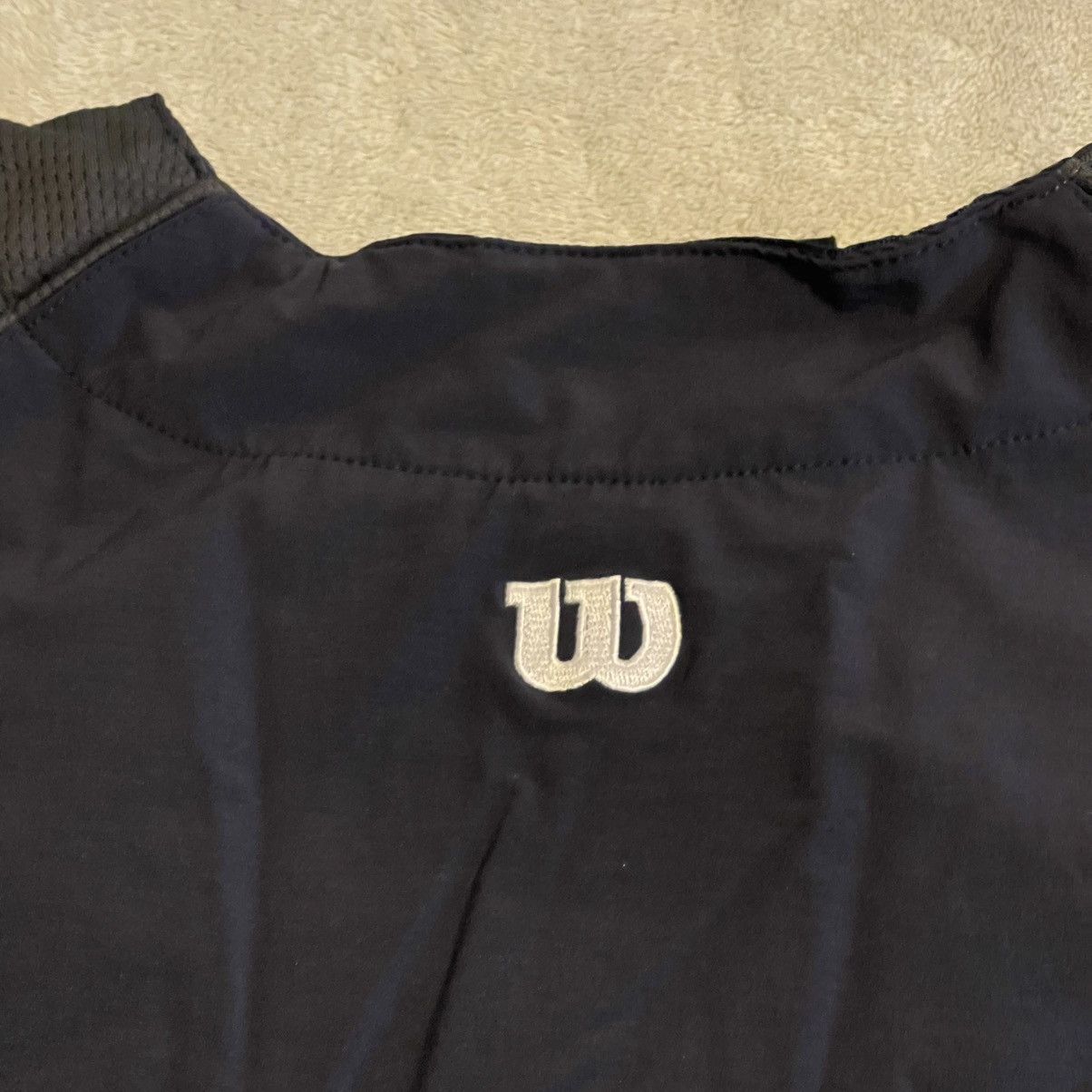Wilson Vintage Wilson Sweater Men XL Blue Baseball Quarter Zip Size US XL / EU 56 / 4 - 6 Thumbnail