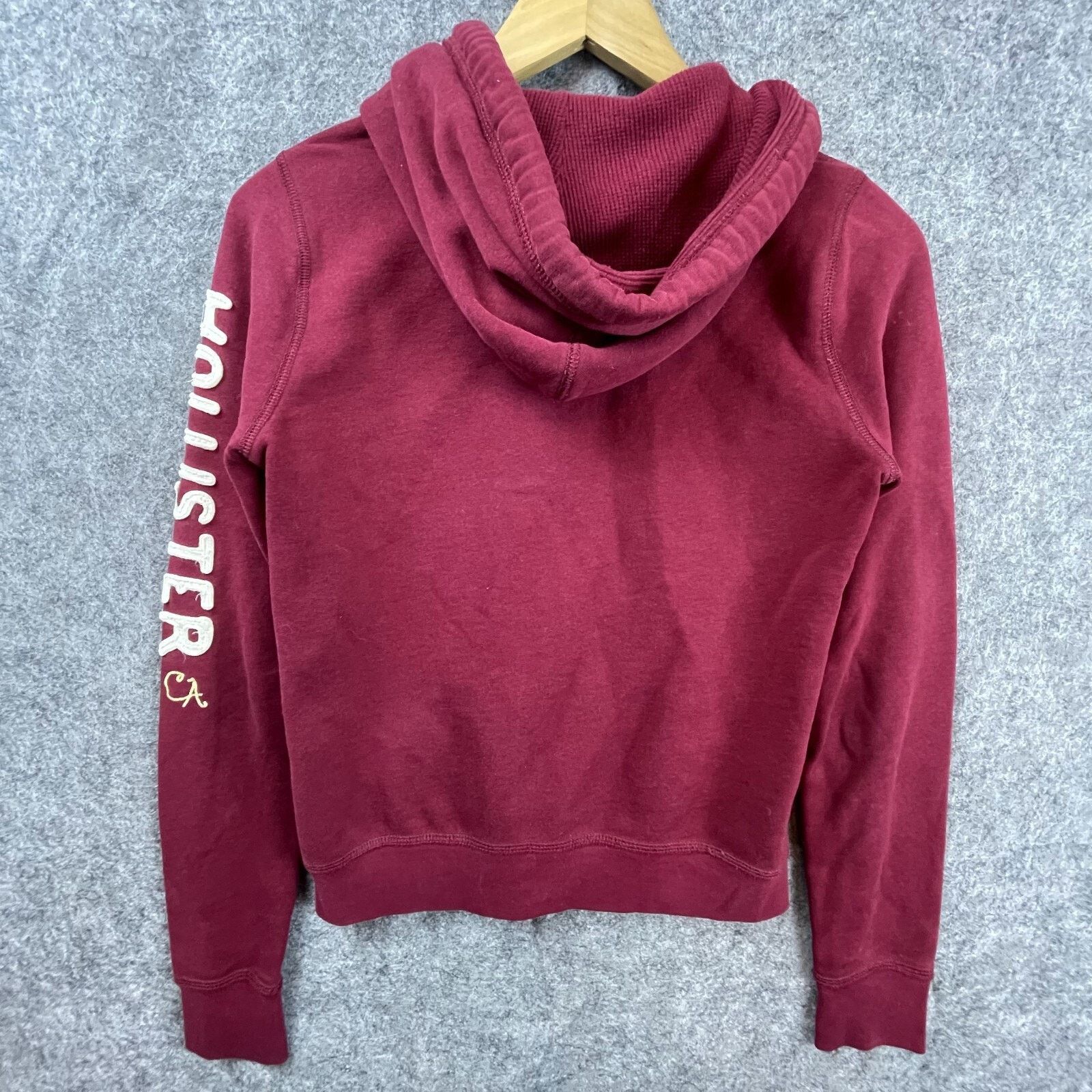 Hollister Hollister California Hoodie Mens M Red 3D Arm Full Zip Y2K Size US M / EU 48-50 / 2 - 2 Thumbnail