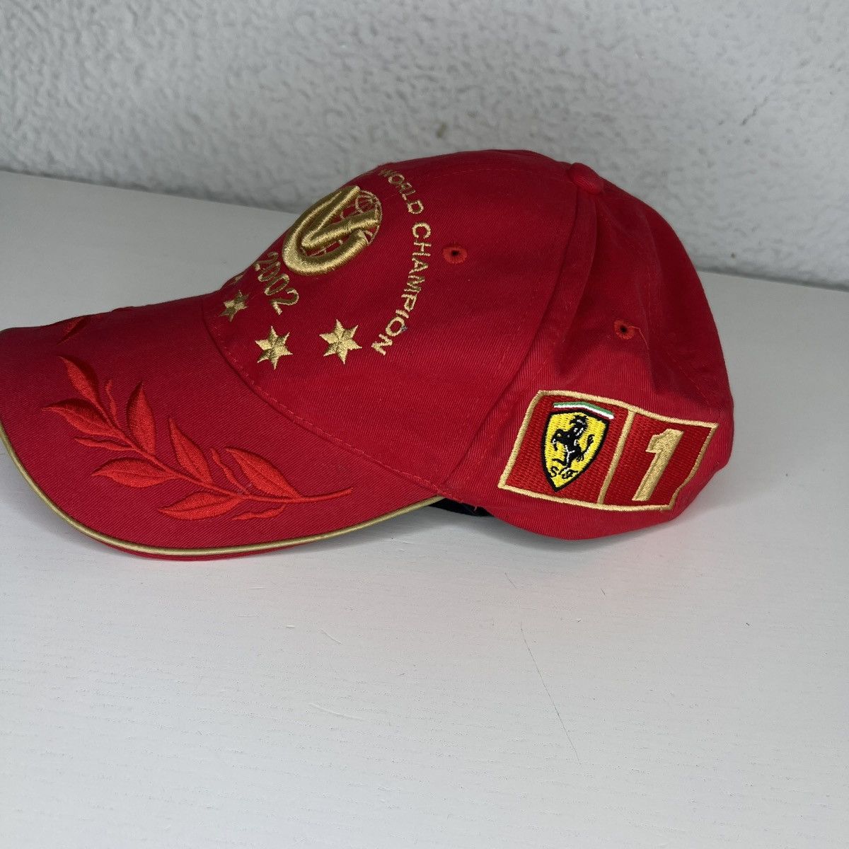 Ferrari × Formula 1 × Vintage Vintage 2002 Michael Schumacher Embroidered Logo Cap Hat Size ONE SIZE - 5 Thumbnail