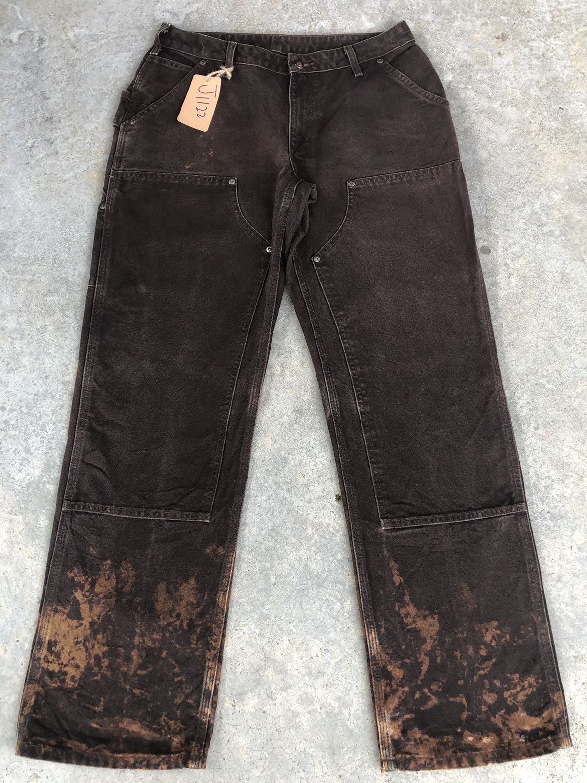 Lil Yachty Vintage Carharrt Double Knee Distressed Size US 32 / EU 48 - 1 Thumbnail