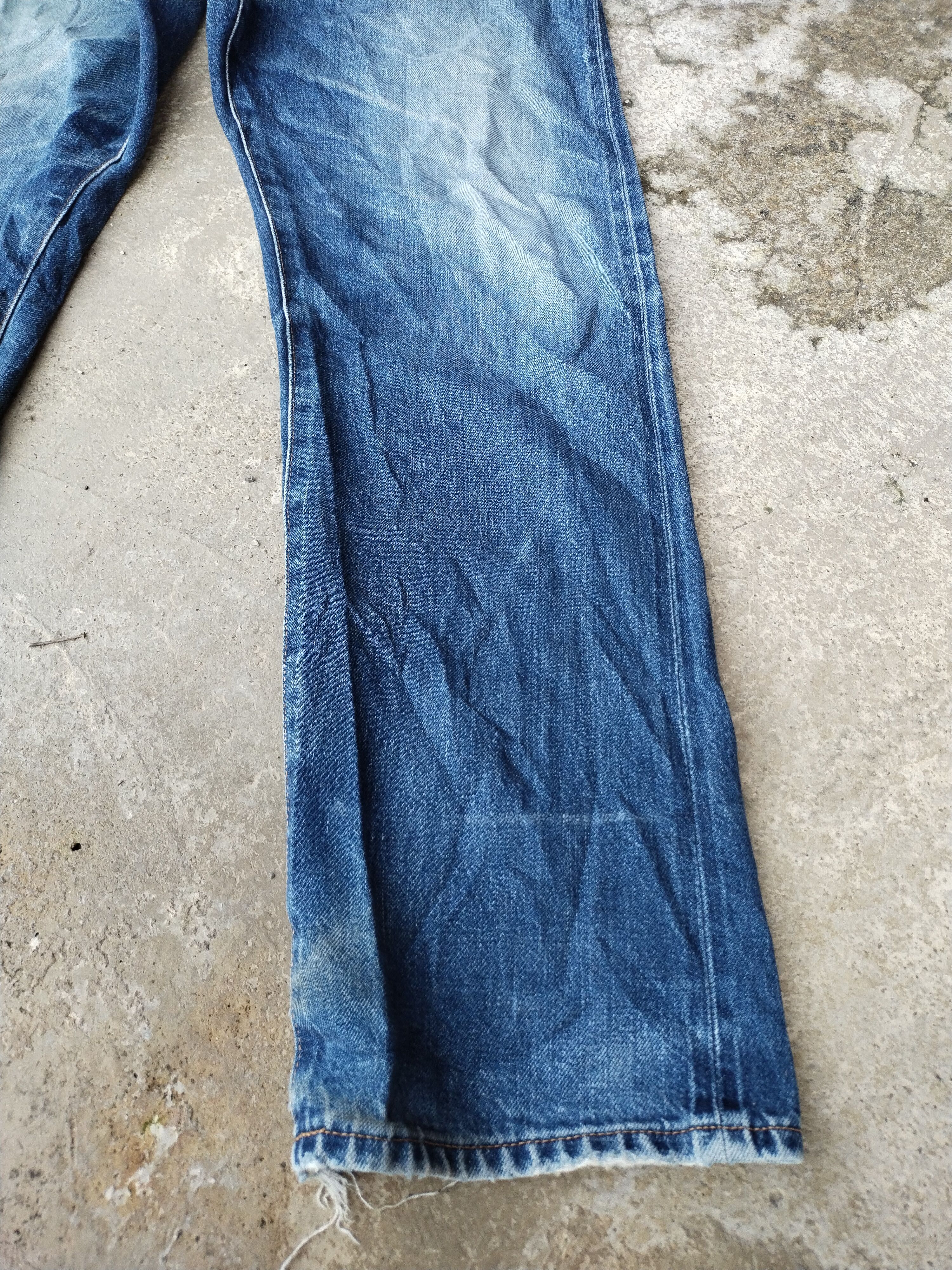 Stussy Vintage Stussy Selvedge Distressed Jeans RARE Punk Size 36" / US 14 / IT 50 - 4 Thumbnail