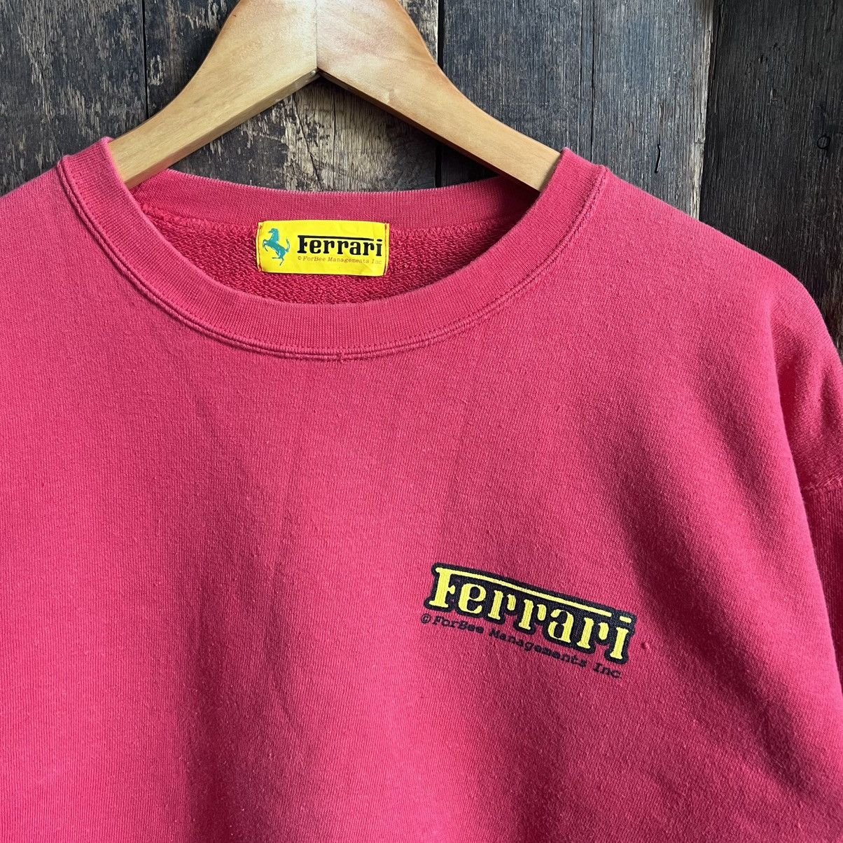 Ferrari × Vintage Vintage Ferrari Crewneck Sweatshirt Size US M / EU 48-50 / 2 - 3 Thumbnail