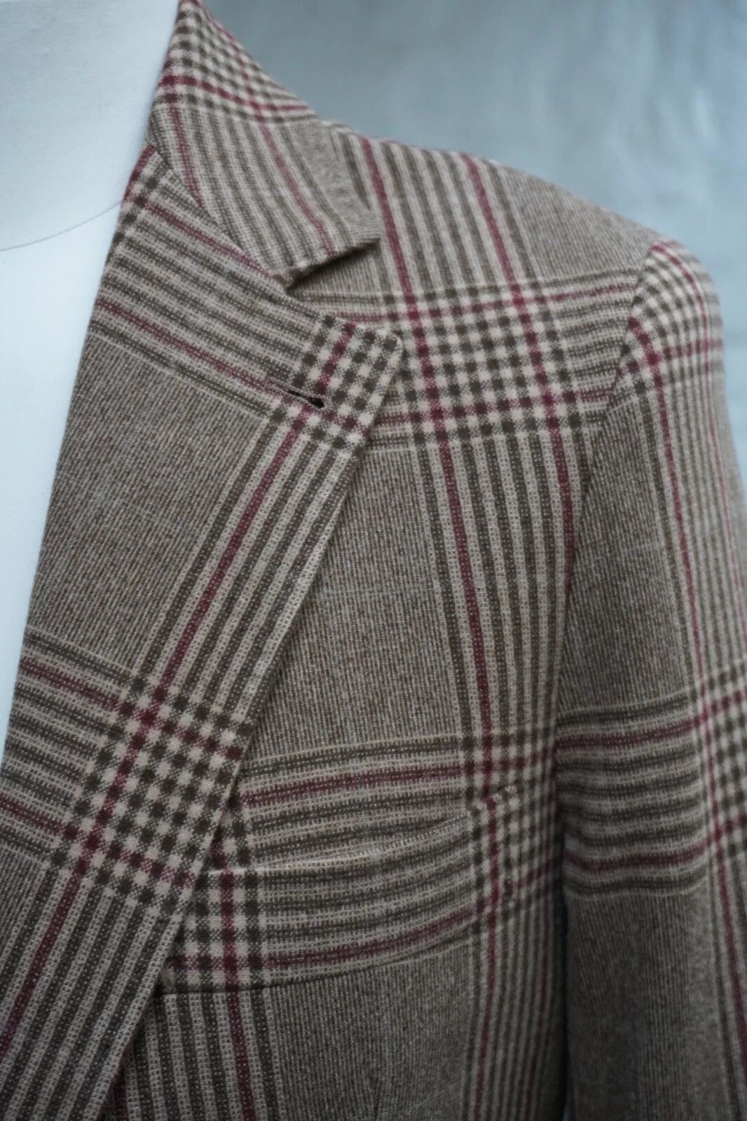 Brunello Cucinelli New Brunello Cucinenlli Wool Sport Coat US 46 EU 36 Size 46R - 5 Thumbnail