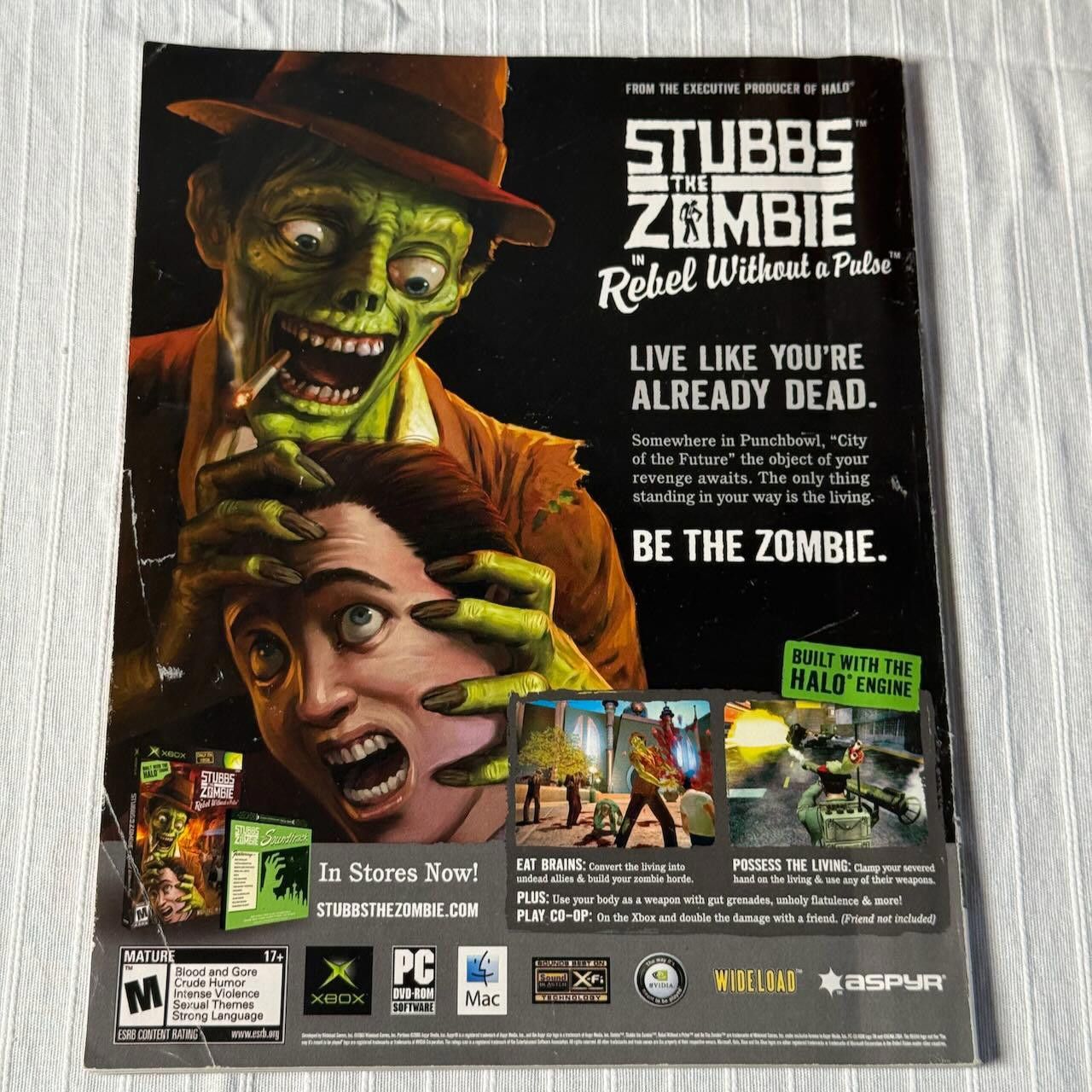 Other VTG XBOX Magazine Holiday #52 2005 King Kong 360 w/ Poster Size ONE SIZE - 8 Thumbnail
