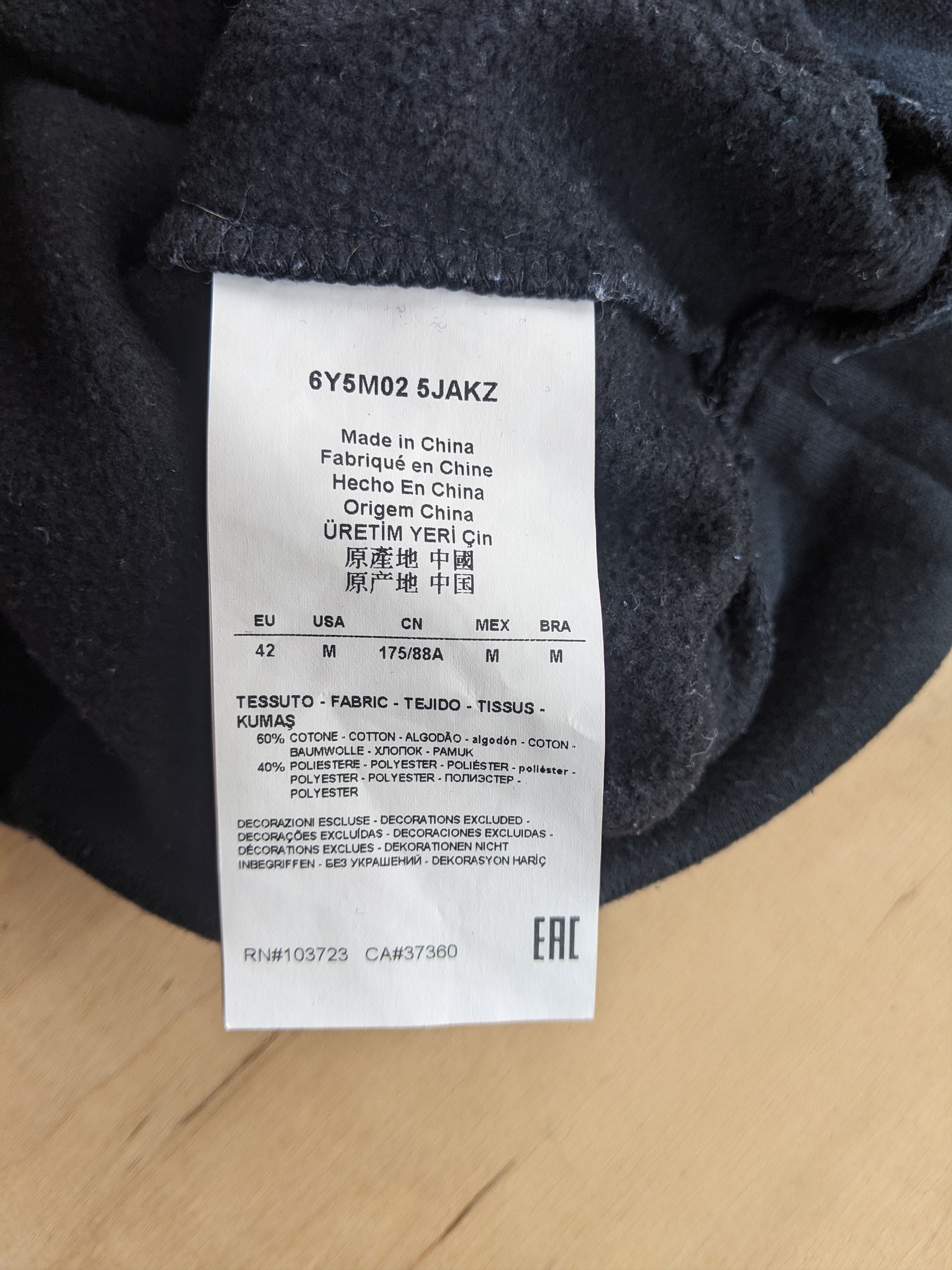 Armani Armani Jeans Black Womens Sweatshirt Vintage Longsleeve Size M / US 6-8 / IT 42-44 - 10 Thumbnail