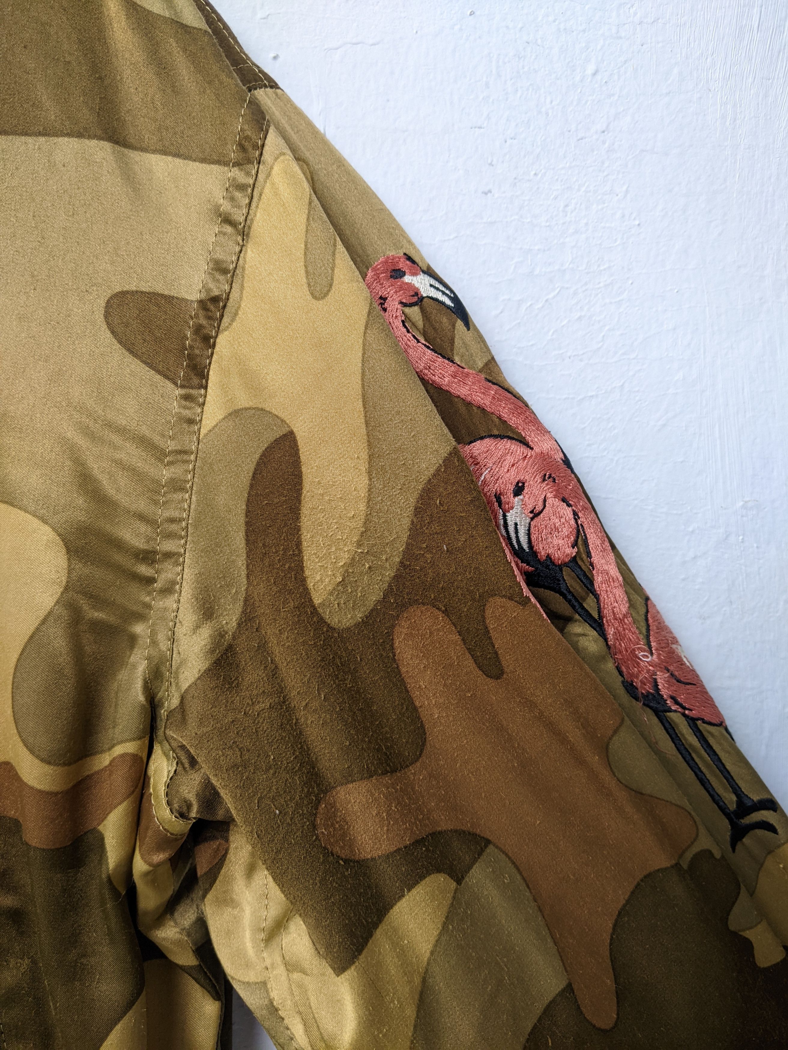 Japanese Brand × Nicole Club Vintage 90s Sukajan Nicole Club Reversible Miami Florida 92 Size US L / EU 52-54 / 3 - 5 Thumbnail