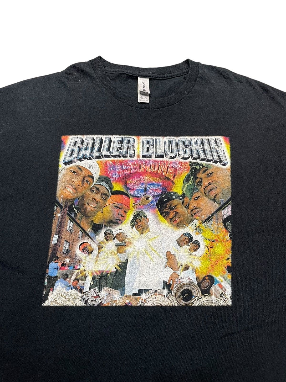 Lil Wayne × Rap Tees Baller Blockin' Lil Wayne Movie Tees Size US XXL / EU 58 / 5 - 1 Thumbnail