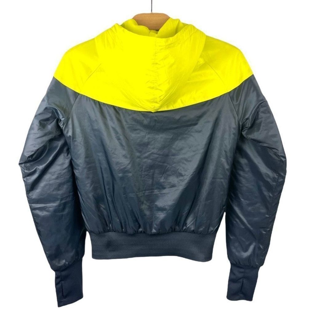 Nike NIKE Windrunner Zip Up Jacket in Yellow & Black Size S Size S / US 4 / IT 40 - 5 Thumbnail