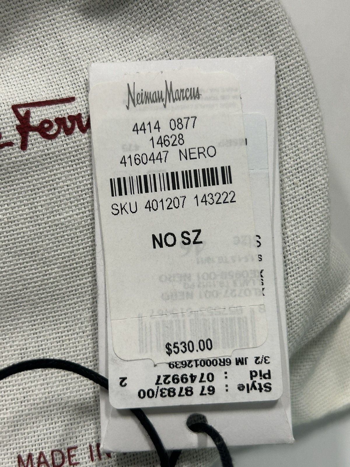 Salvatore Ferragamo Salvatore Ferragamo Logo Adjustable Belt Size ONE SIZE - 5 Thumbnail