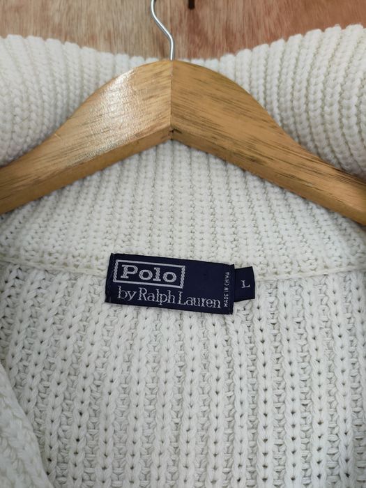 Ralph Lauren Polo Ralph Lauren aran isle knitwear zipper sweater #4228DLL Size US L / EU 52-54 / 3 - 2 Thumbnail