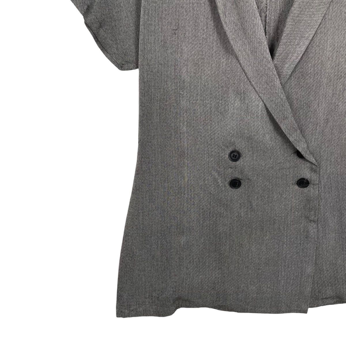 Yohji Yamamoto Yohji Yamamoto Double Breasted Rayon Jacket Size S / US 4 / IT 40 - 3 Thumbnail