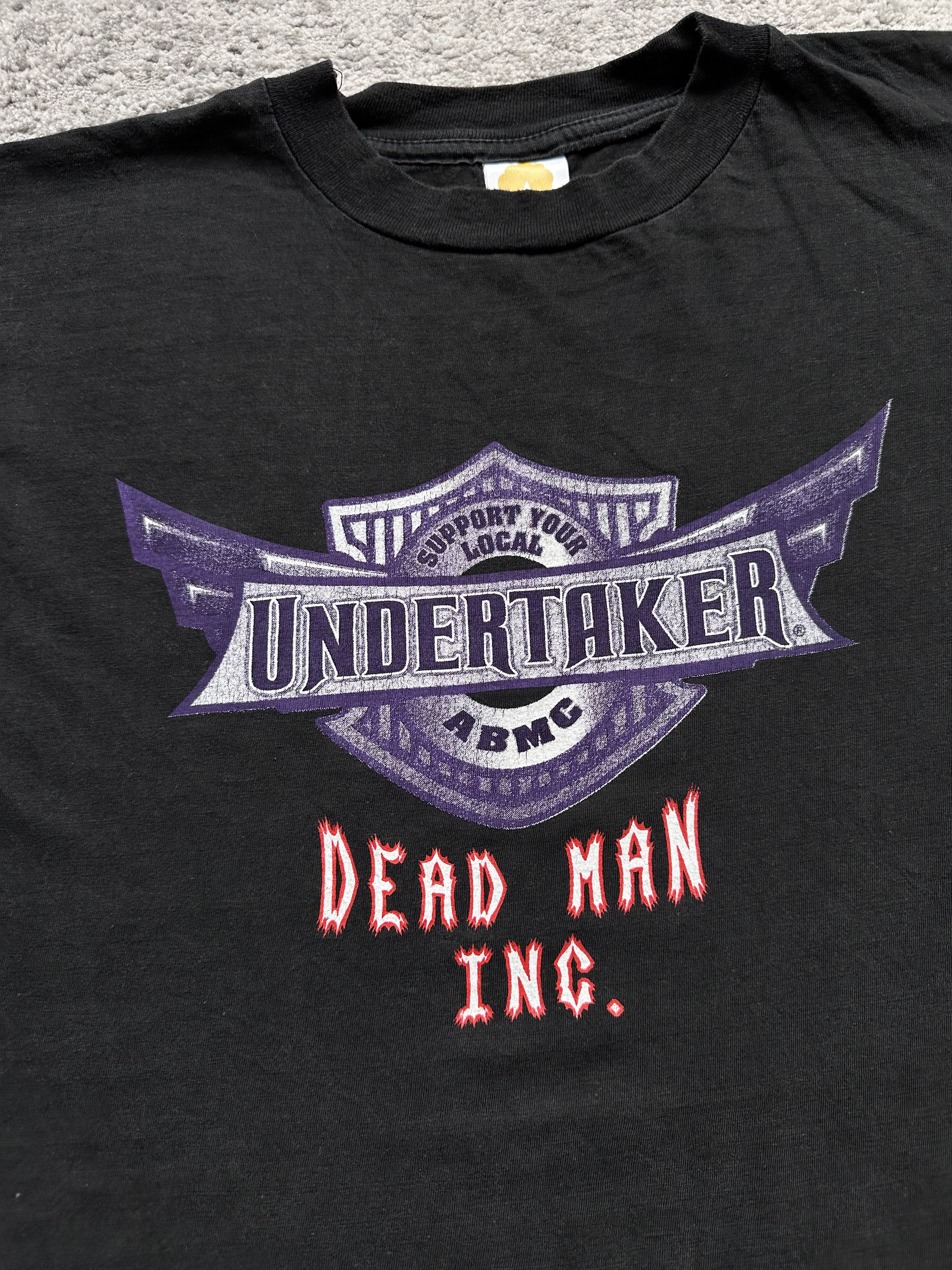WWF Wwf undertaker vintage t shirt Size US XL / EU 56 / 4 - 3 Thumbnail