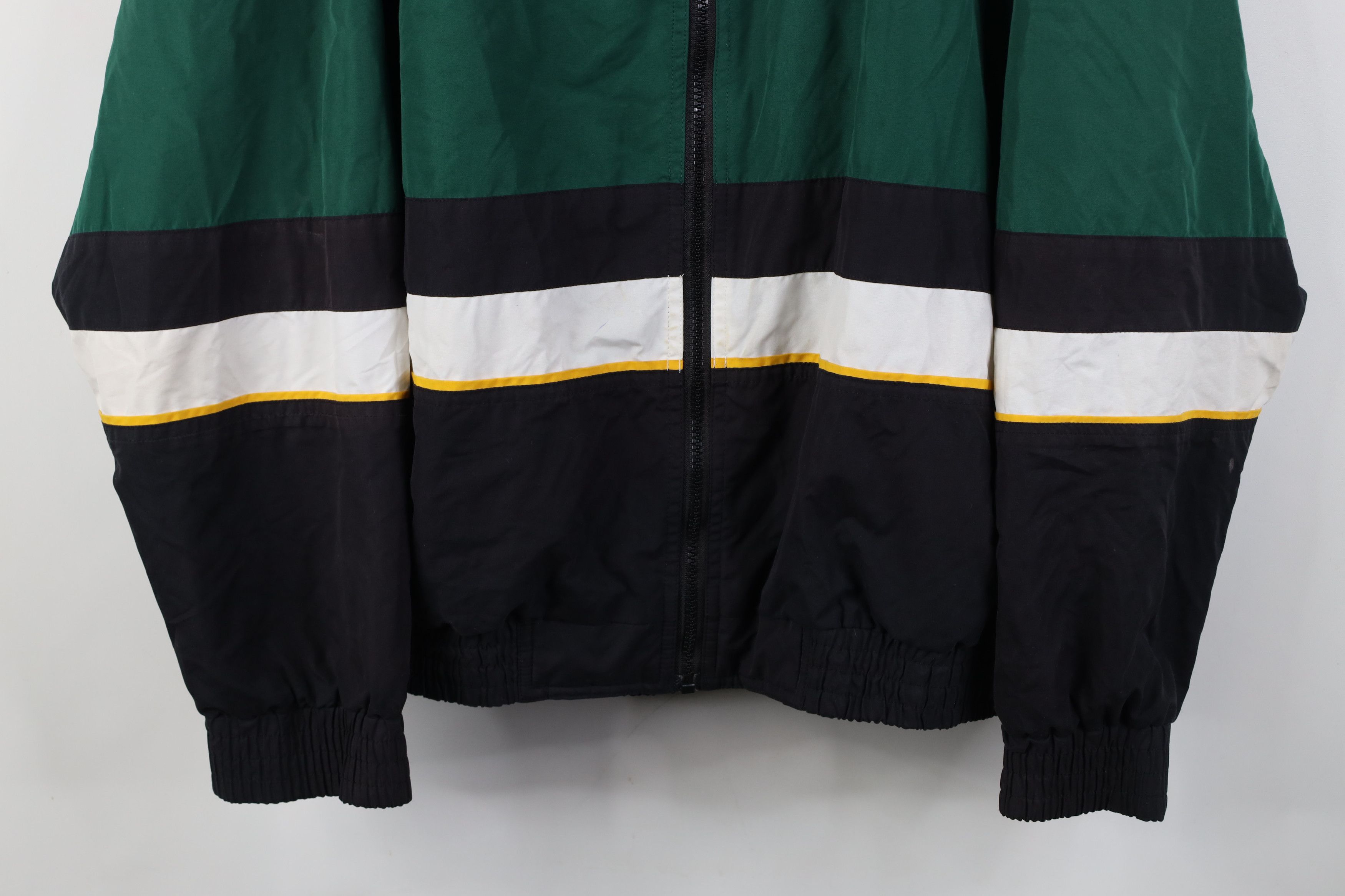 Vintage Vintage 90s Streetwear Striped Lined Windbreaker Jacket Size US XL / EU 56 / 4 - 3 Thumbnail