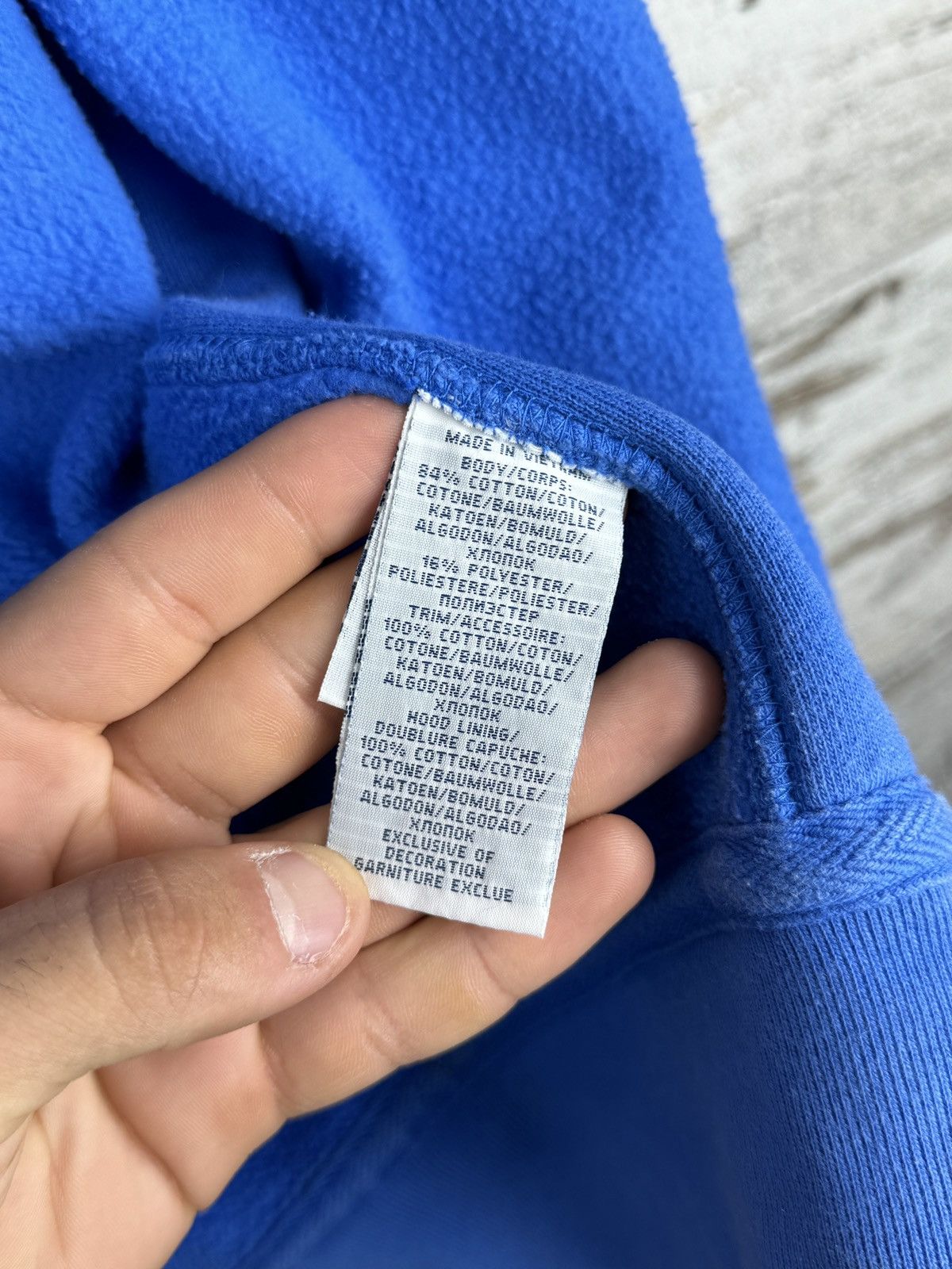Polo Ralph Lauren Mens Vintage Polo Ralph Lauren zip hoodie y2k blue rare OG Size US XL / EU 56 / 4 - 24 Thumbnail