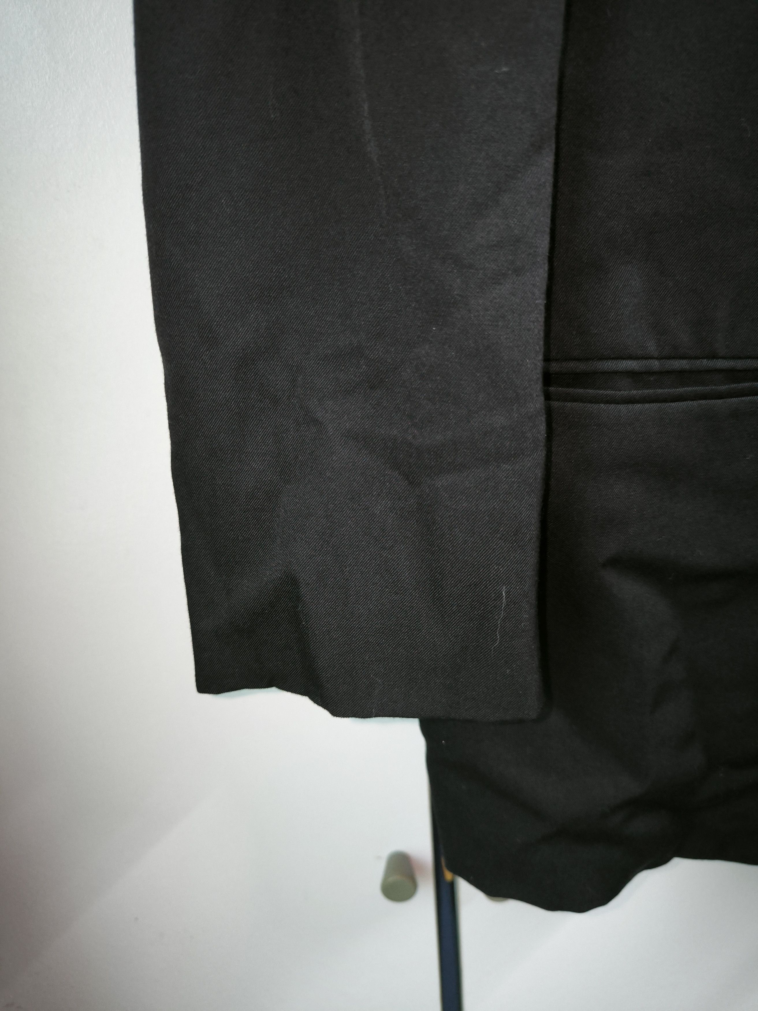 Comme des Garcons Homme Deux AD 1989 Tailor Wool Laine Black Size 40R - 12 Thumbnail